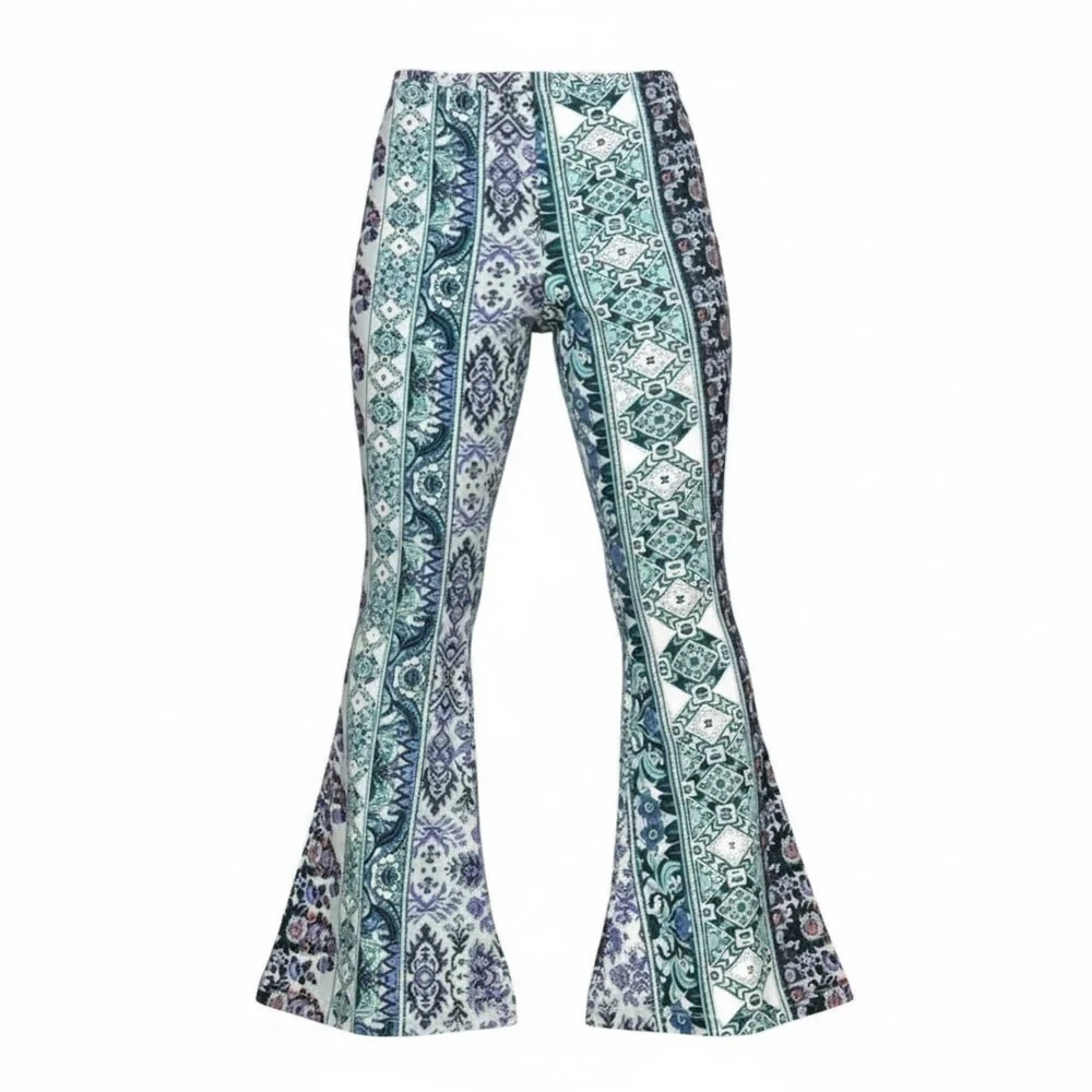 Free People boho flare pull on pants, XS
